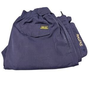 Tourney Golf Pants Mens Large 32" Inseam Blue Gore Tex Water/Wind Proof VINTAGE